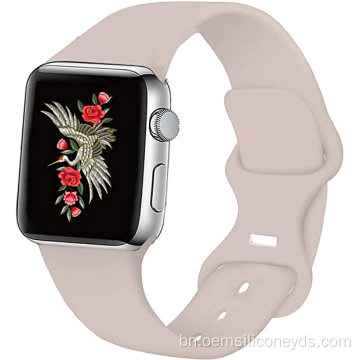 Iwatch সিরিজের জন্য কাস্টম নরম সিলিকন স্পোর্ট ব্যান্ড